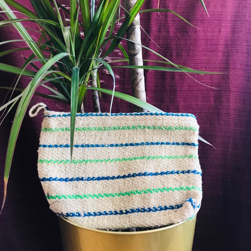 Peruvian Boho Clutch, Wallet, Makeup bag